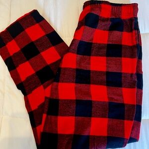 Sonoma Red and Black Plaid Sleepwear